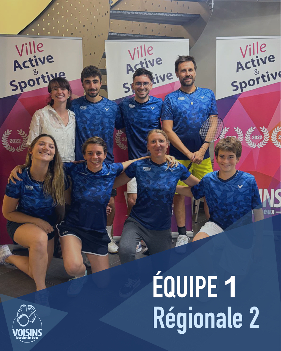 L'équipe 1 en interclubs régionale 2